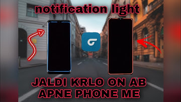 How To Enable Secret Led Notification Light - 2021 Secret Android Feature You Have Know