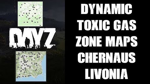 DayZ Izurvive Maps 1.14 Exp. Dynamic Toxic Gas Zones - How To Find, Avoid, Watch, Build Bases Safely
