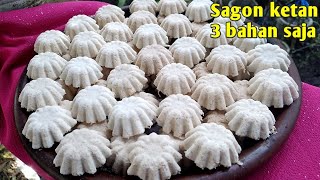 Resep sagon jadul dengan tepung ketan