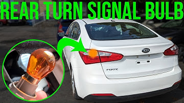 How to Replace Rear Turn Signal Bulb - Kia Forte (2014-2016)