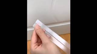 Video: Weatherstrip seal transparent strip for doors and windows