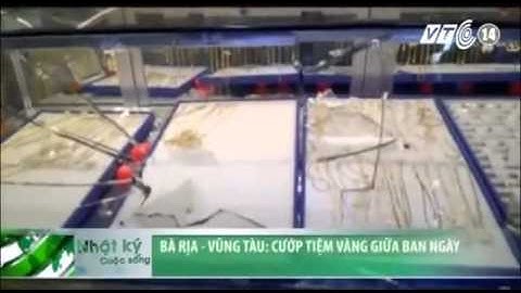 Cướp Tiệm Vàng Giữa Ban Ngày Tại Bà Rịa - Vũng Tàu