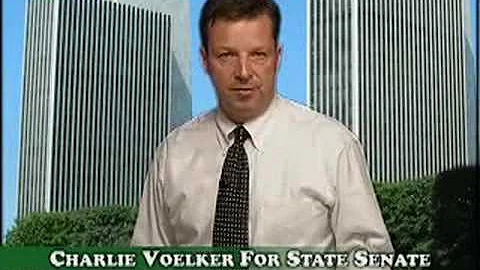 Charlie Voelker For State Senate TV Commercial #2