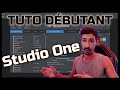 Tutoriel dbutant studio one 6 logiciel audio premire prise en main pour lenregistrement