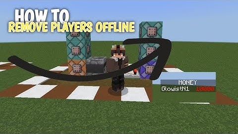 HOW TO REMOVE OFFLINE PLAYERS FROM SCOREBOARD⭐ MINECRAFT BEDROCK (UPDATED)