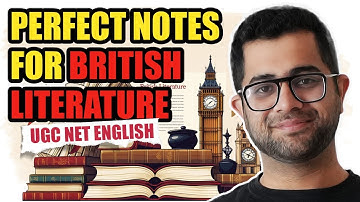 Perfect Note-Making for British Literature | 2-Page Rule That Gets Results | UGC NET