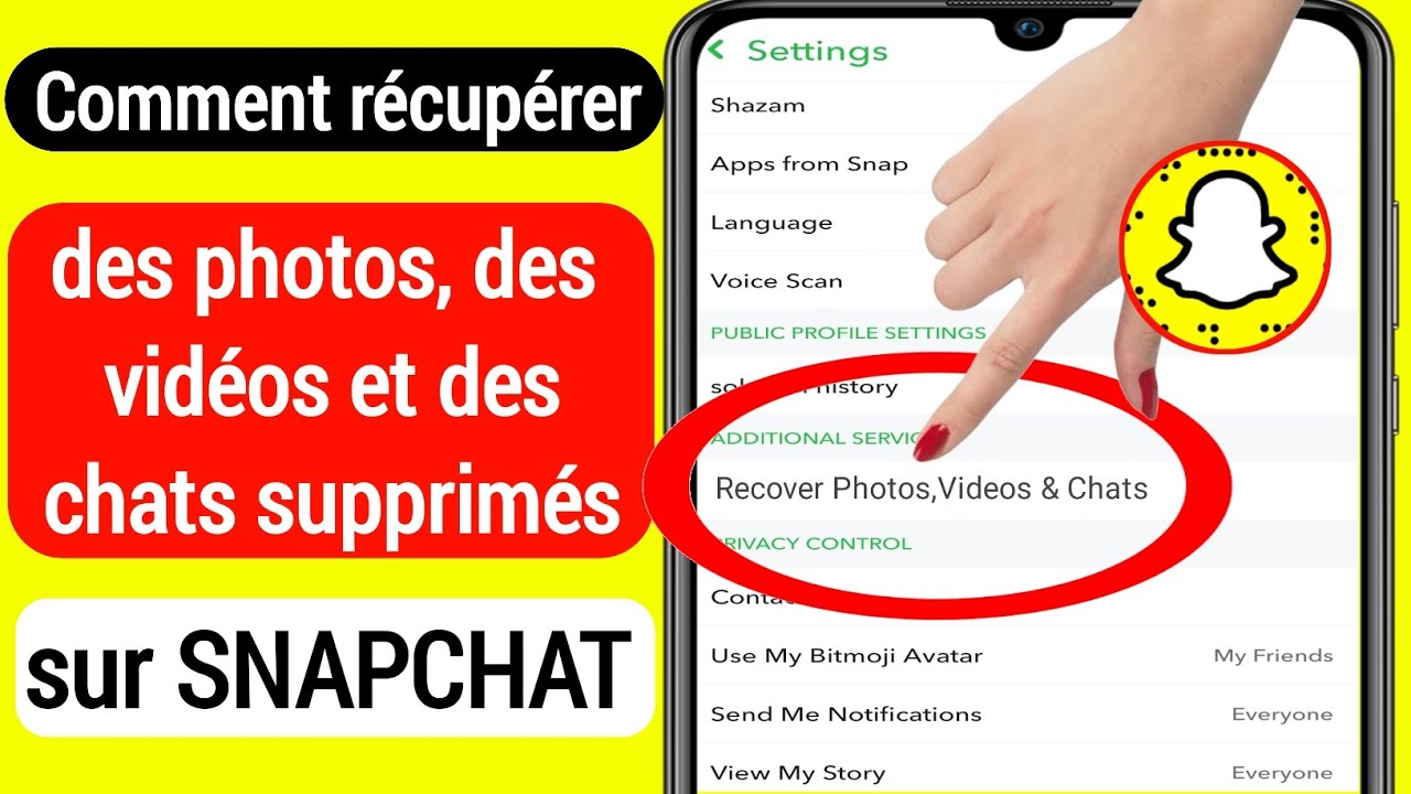Comment récupérer des vidéos et des chats de photos supprimées sur