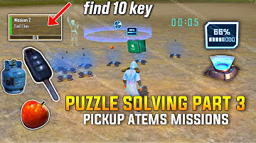 Puzzle Solving Part 3 | pickup Atems Mission Wow Map | Puzzle Solving Map Totorial | Find key 🔑