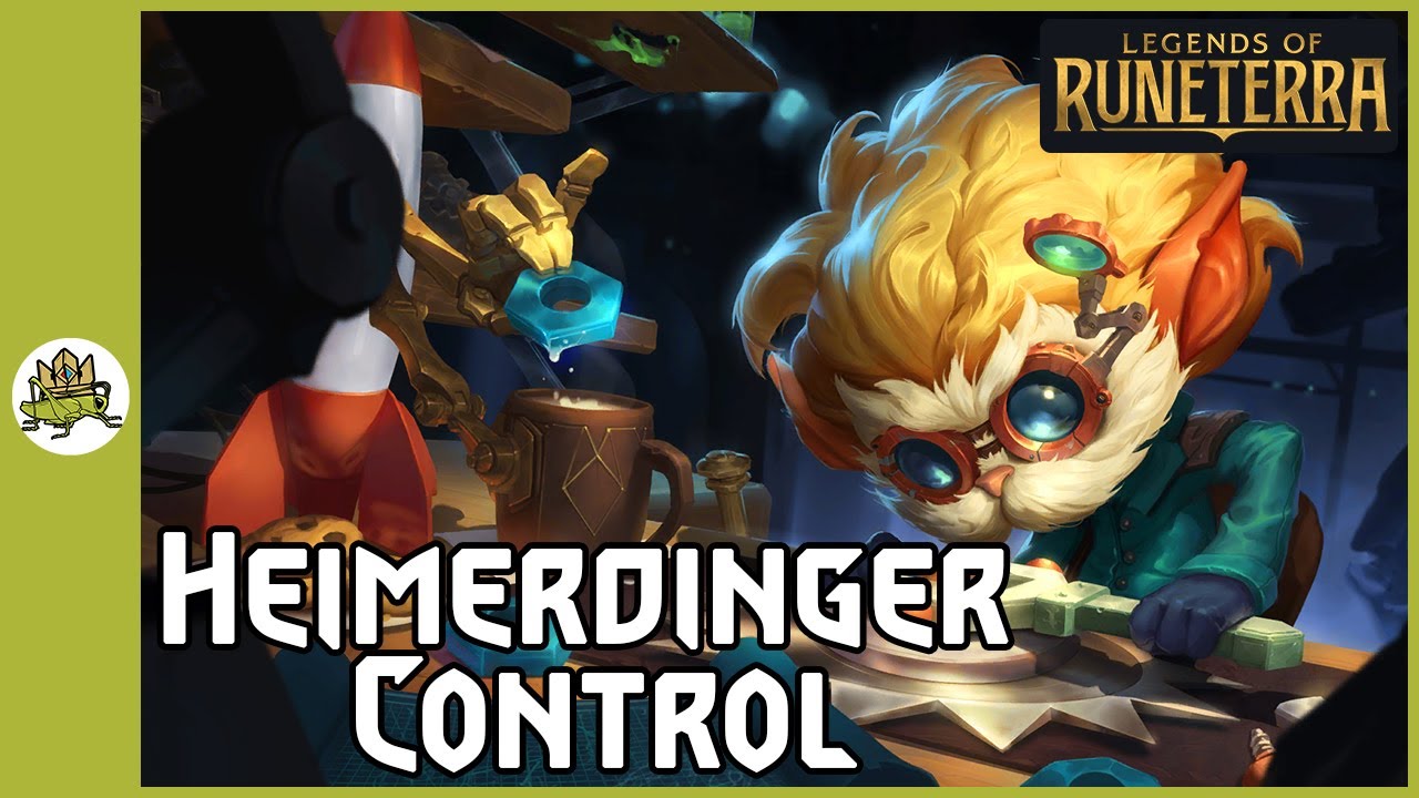 Heimerdinger Control Deck - Piltover & Shadow Isles Version (Legends of Runeterra Gameplay)
