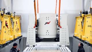 Inside PAConsult Space: Installation of Our New 200 kN Shaker – Pt. 3: Final Positioning