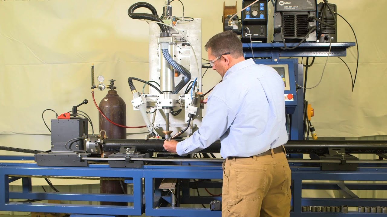 Universal Welder Adjusting Distance from Tip to Outlet YouTube