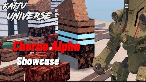 Cinematic Cherno Alpha Showcase! | Kaiju universe