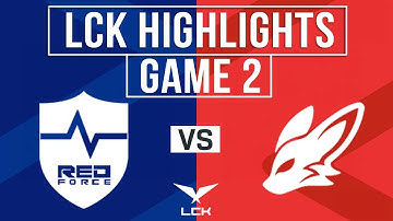 NS vs BFX Highlights Game 2 | LCK 2025 | NS RedForce vs BNK FEARX
