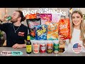 Trying US Beer & Snacks - This With Them