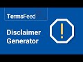 Disclaimer Generator