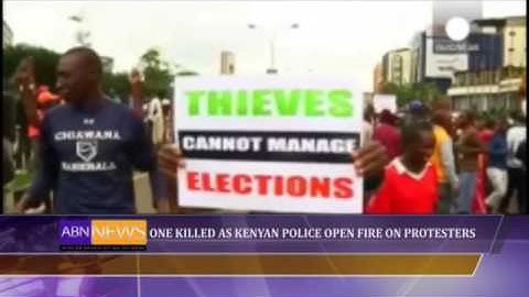 Kenya Police open fire on protesters