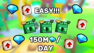 How to Earn 150M Diamonds / Day in the Tap Heroes Event | Pet Simulator 99 | 10 Huge Pets Giveaway