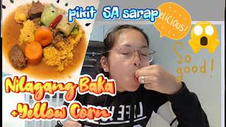 NILAGANG BAKA+YELLOW CORN |MARIBEL GAUG | #austria  #europe #cebuana  #bisaya #food #foodlover