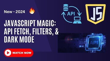Build a Dynamic Website: JavaScript, Fetch API, & User Experience