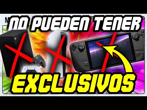 🔴 Steam DECK ni CONSOLAS NO pueden TENER juegos EXCLUSIVOS (casi)