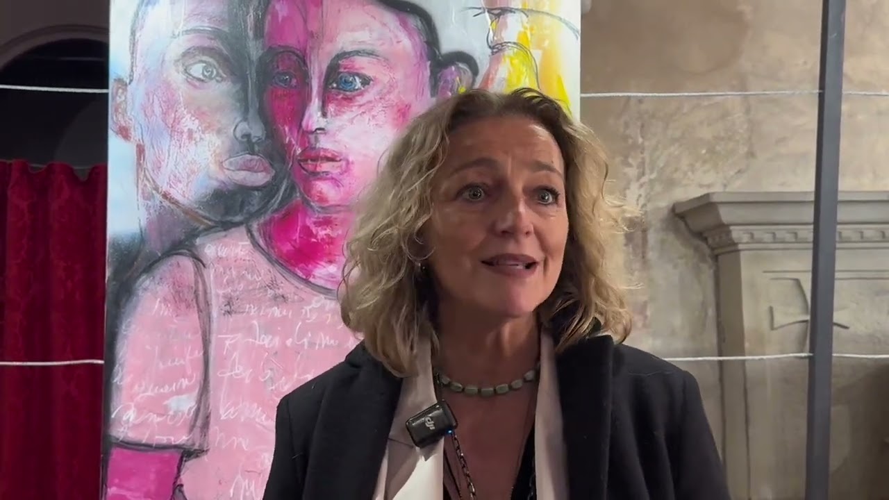 Cinzia Alpini - Inaugurata la mostra Inattesa