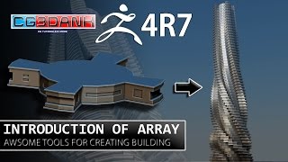 ZBRUSH 4R7 TUTORIAL_USE OF ARRAY FOR CREATING BUILDING(DETAIL)