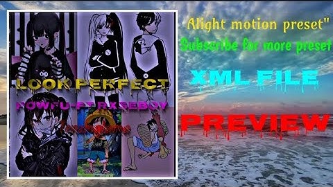 Powfu ft.rxseboy--Would look perfect\\ Alight motion\\ Preset 🔰\\description👇 Check 🔰