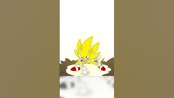 Super Sonic Transformation #sonic #animation #sonicthehedgehog #undefeatable #transformation