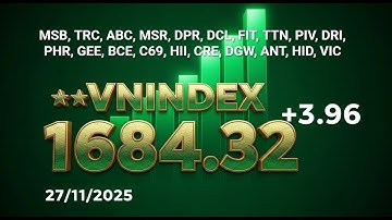 Cổ phiếu nào tích cực hơn Vnindex? | 27/11/2025