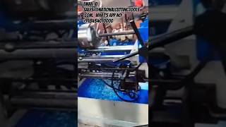 Auto Rod and Round Bar Thread Cutting Machine #machine #pipecutting