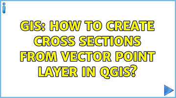 GIS: How to create cross sections from vector point layer in QGIS?