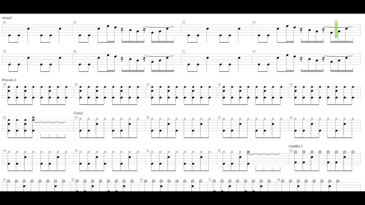 Steam Will Rise + Silverchair + Drum only + Drum tab YouTube