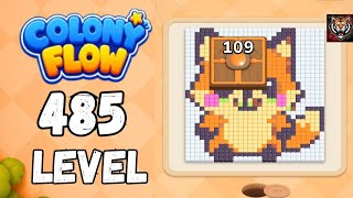 Colony flow Level 485 Walkthrough Solution