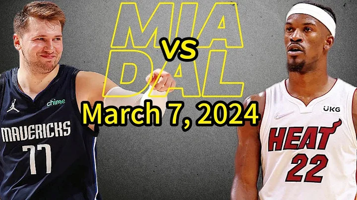 Miami Heat vs Dallas Mavericks Best Game Highlights - March 7, 2024 | 2023-2024 NBA Season