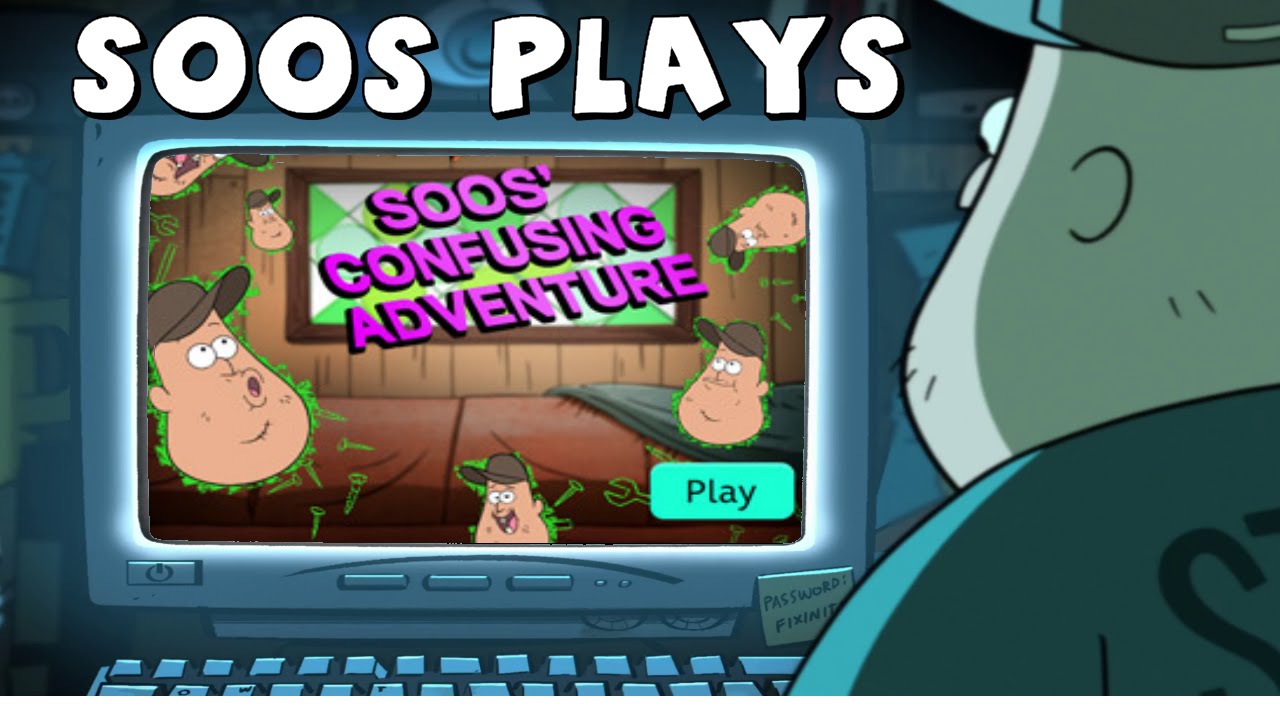 awesome oscillator Gravity Falls: Soos Plays - Confusing Adventure!