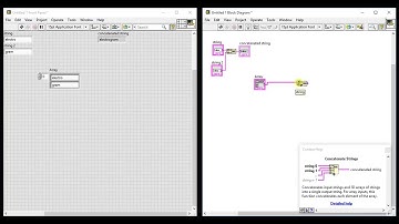 LabVIEW | String Palette 02 - Concatenate Strings