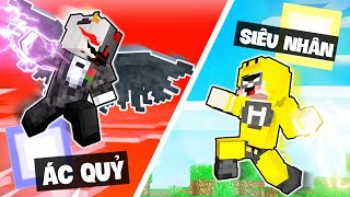 NẾU ÁC QUỶ ĐẠI CHIẾN SIÊU NHÂN VỊT TRONG MINECRAFT - THIÊN THẦN SIRO GIẢI CỨU MRVIT