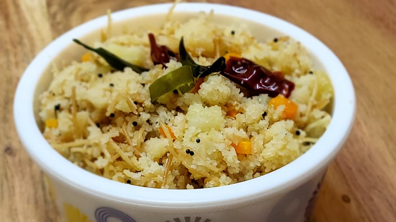 Rava and semiya upma #recipe #cooking #food - YouTube