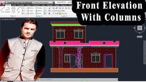 AUTOCAD |HOW TO DRAW ELEVATION in Autocad in Urdu/Hindi |CAD TUTORIALS BY YASIR
