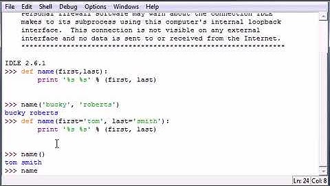 Python Programming Tutorial   28   Default Parameters