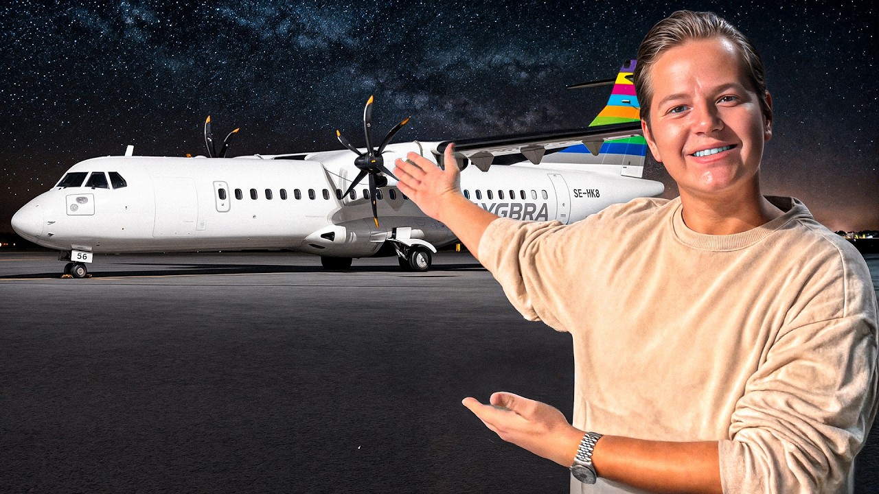 Braathens Regional ATR 72-600 (Economy) -  Mein Flug von Linz nach Frankfurt ✈️