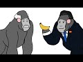 Las pensiones explicadas con plátanos