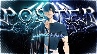 Jinwoo X Toji - Poster Boy Editamv 4K