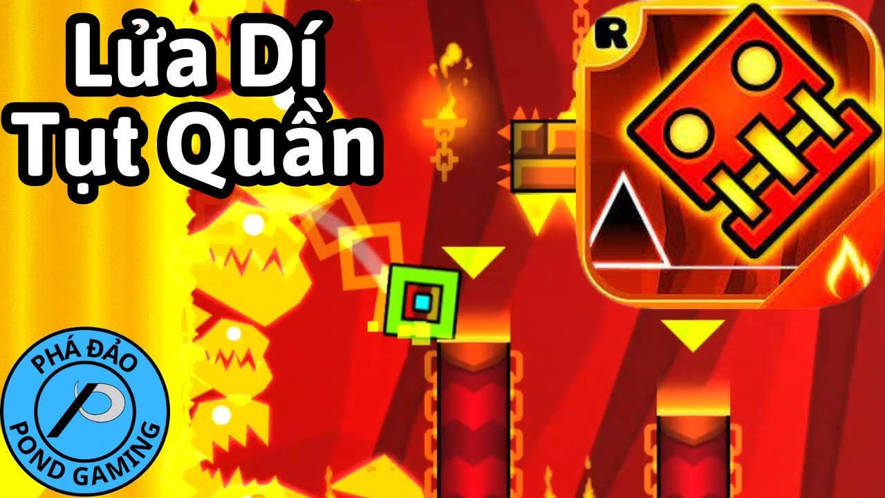 Tôi Phá Đảo Geometry Dash Meltdown - YouTube