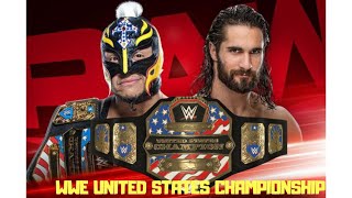 WWE UNITED SATES CHAMPIONSHIP : REY MYSTERIO VS SETH ROLLINS