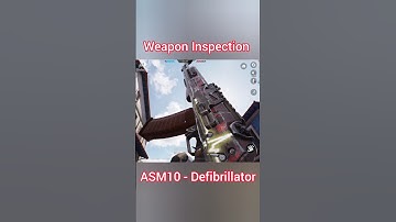 ASM10 - Defibrillator Weapon Inspection #shorts #callofdutymobile #codm #codmobile
