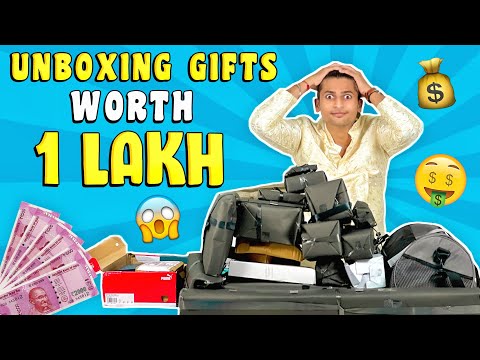 UNBOXING MY BIRTHDAY GIFTS WORTH MORE THAN 1 LAC RUPEES !! RAJAT VLOGS