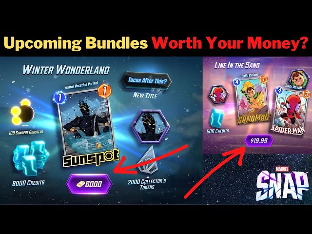 Upcoming Bundles - Prices in USD : r/MarvelSnap