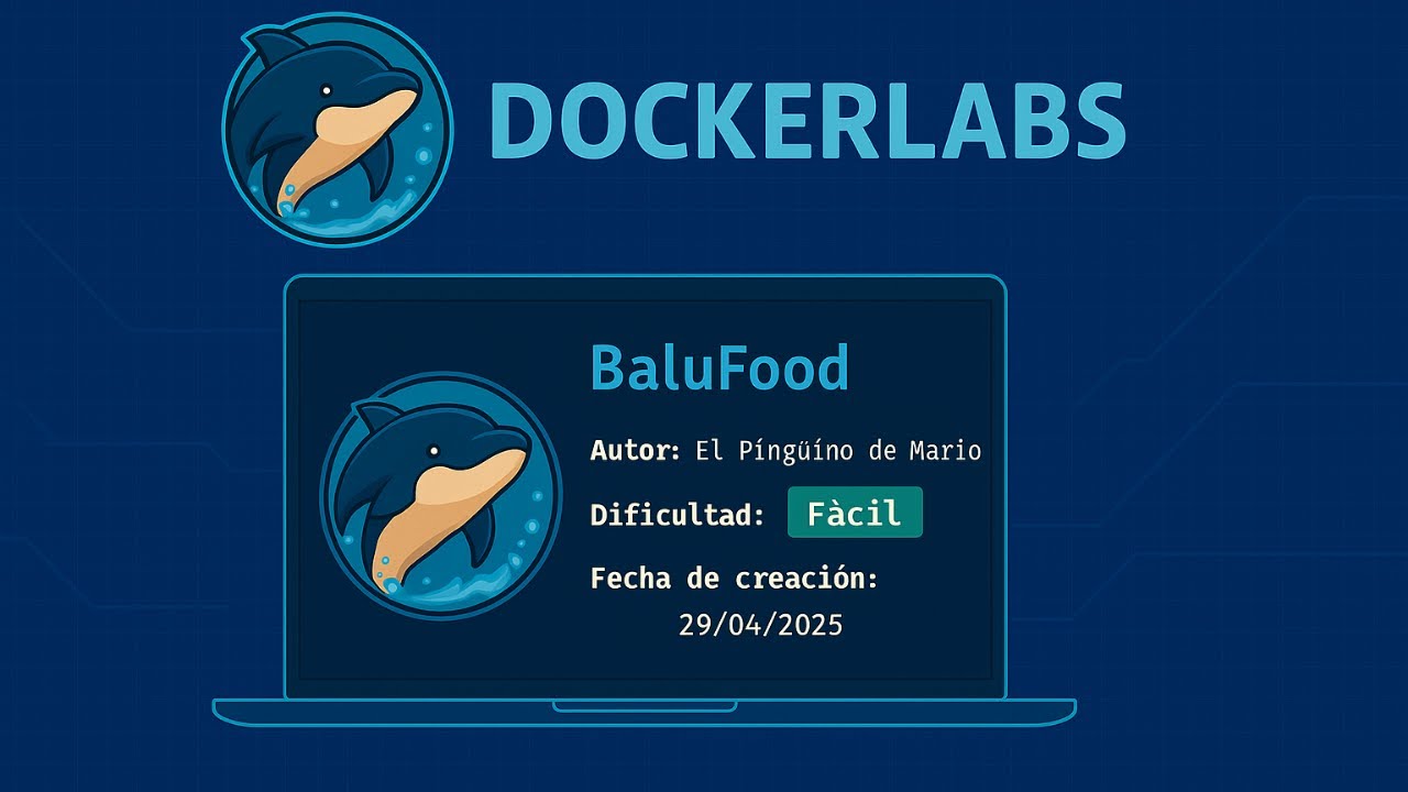 Máquina BaluFood | DockerLabs | Hacking Ético y Ciberseguridad - YouTube
