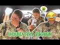 Liquid A$$ Prank On Military Friend | *HILARIOUS* | 😂🤮